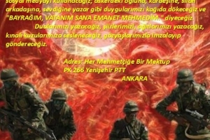 HER MEHMETÇİĞE BİR MEKTUP 28 AĞUSTOS 2015
